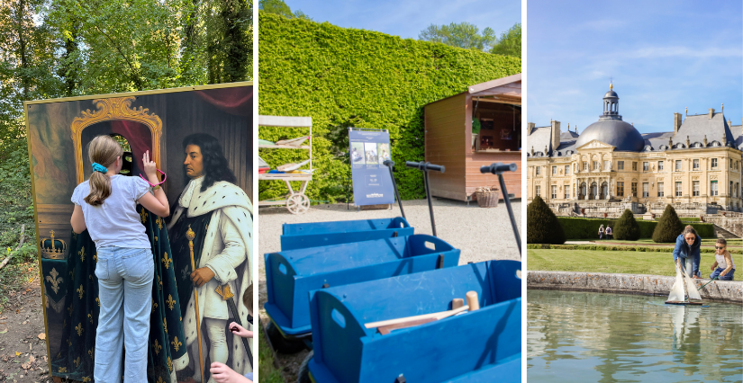 activités pour les enfants à Vaux-le-Vicomte