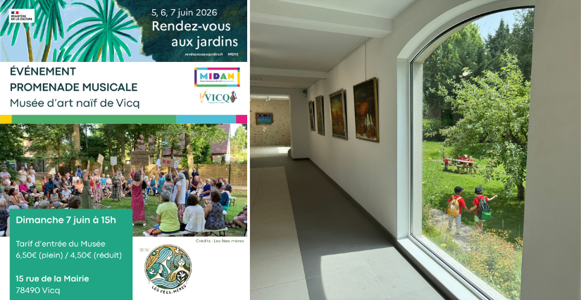 Rendez-vous aux jardins au MIDAN dans les Yvelines