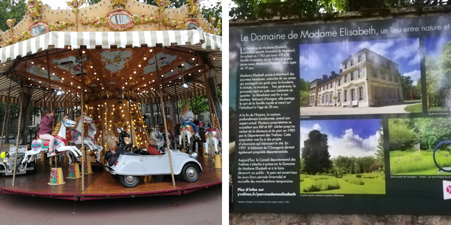 Carrousel de Versailles et Domaine de Mme Elisabeth