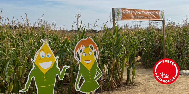 Pop Corn Labyrinthe en Ile-de-France : par ici la super sortie en famille !