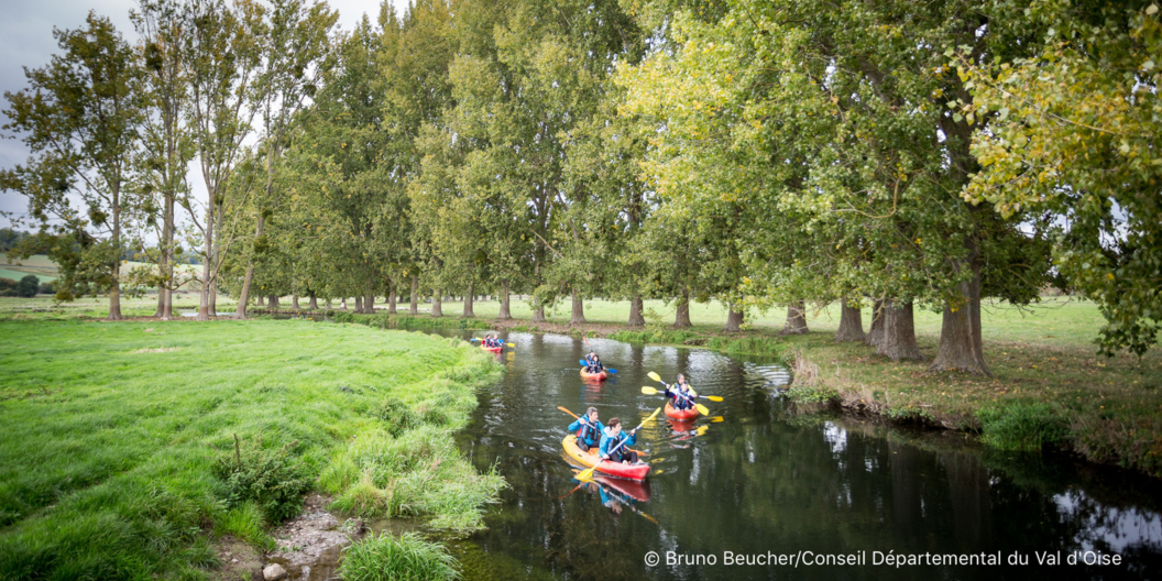 Kayak en famille avec Canoepte dans le Val d'Oise