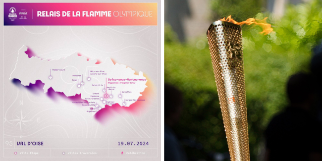 La flamme olympique des Jeux de Paris 2024 va passer par l