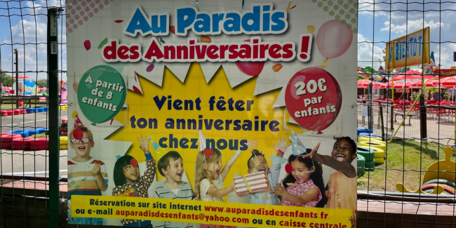 Anniversaire Au Paradis des Enfants, Saint-Quentin-en-Yvelines, Ile de France