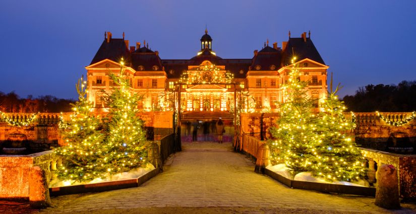 Noël dans les châteaux en Ile-de-France