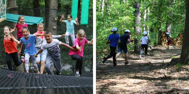 Anniversaire enfant au parc Aventure Floreval, Essonne