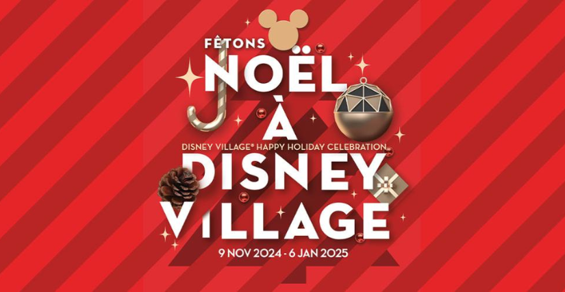 marché de Noël au Disney Village 2024