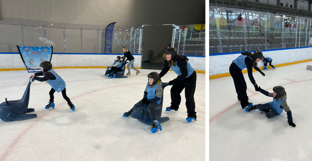 UCPA Sport Station Meudon patinoire en famille