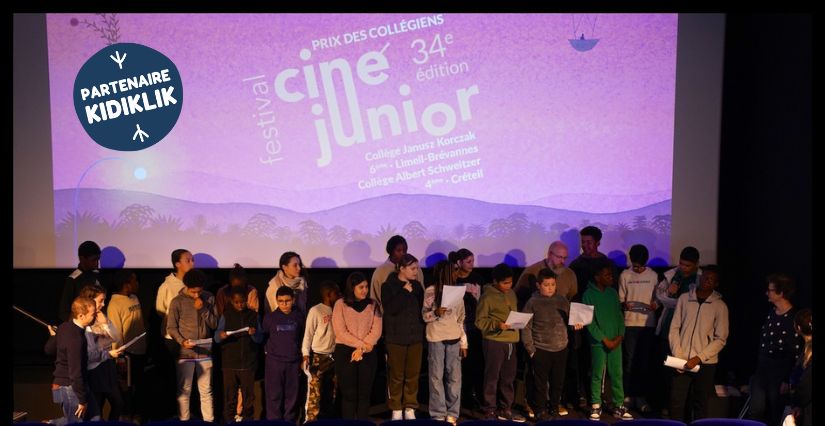 Festival Ciné Junior : Kidiklik soutient le Prix des Collégiens 2024