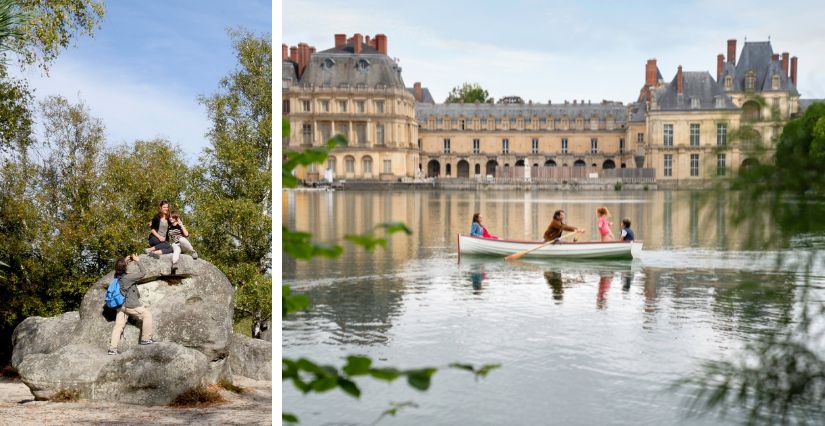 Fontainebleau château et forêt