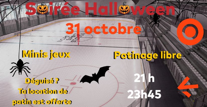 Halloween sur la glace : en famille à la patinoire UCPA Sport Station Meudon (92)