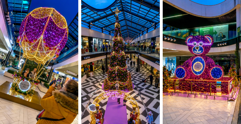 Le Noël extraordinaire de One Nation Paris Outlet : animations et illuminations en famille dans les Yvelines