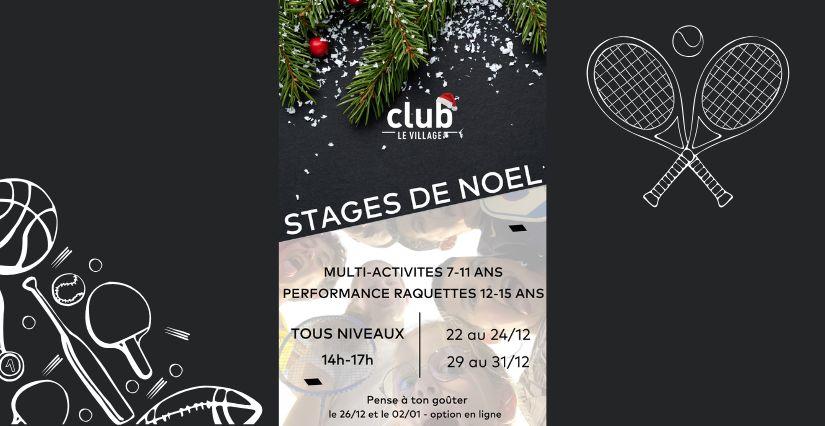 Stages vacances au Club le Village Montigny