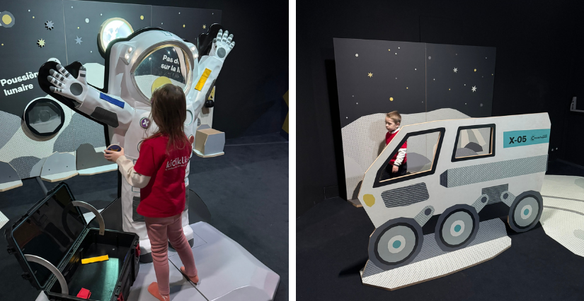 Les kidireporters au musée de l'Air et de l'Espace