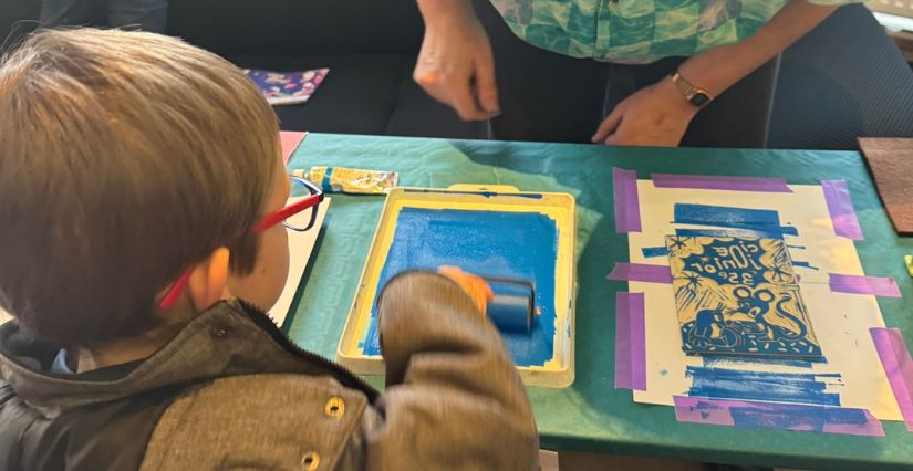 Atelier créatif pour enfants au Festival Ciné Junior