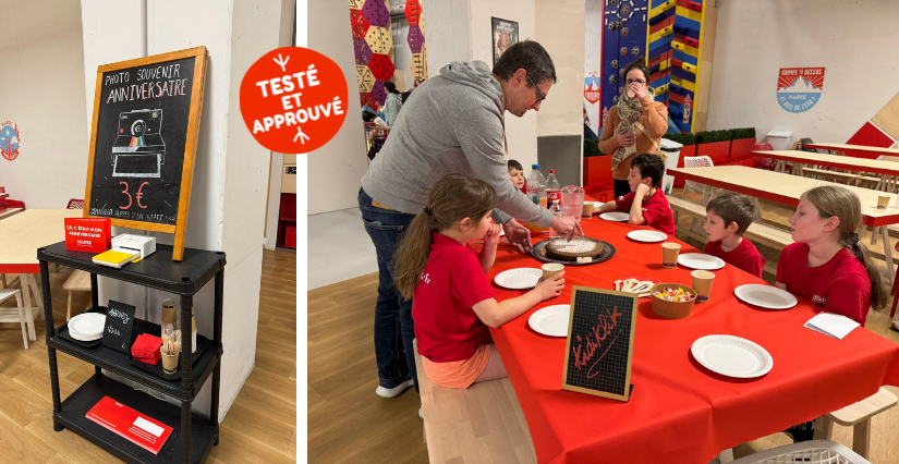 Enfants qui fêtent un anniversaire Hapik 