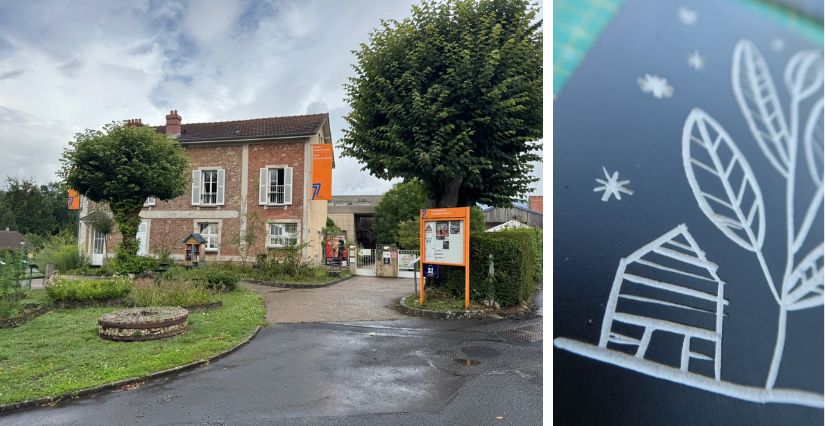 atelier de linogravure en famille au musée départemental de la Seine-et-Marne