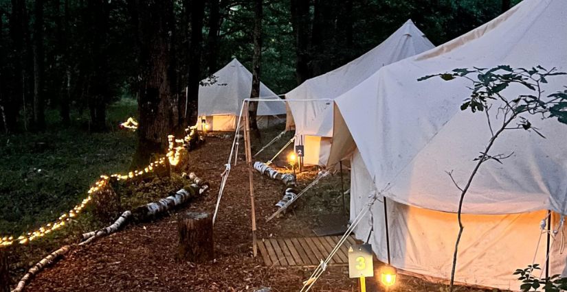 Nuit insolite dans les Yvelines en famille : bivouac à l'Espace Rambouillet