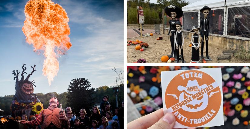 Sortie en famille à l'épouvantable Mer de Sable pour Halloween