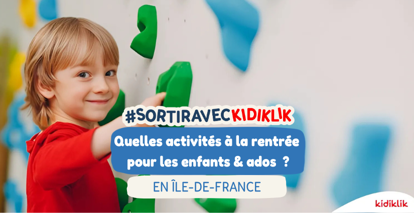 Enfant choisissant l'escalade comme activité extrascolaire