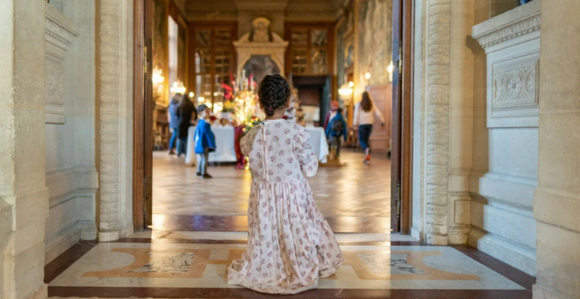 Location de costume au château de Chantilly