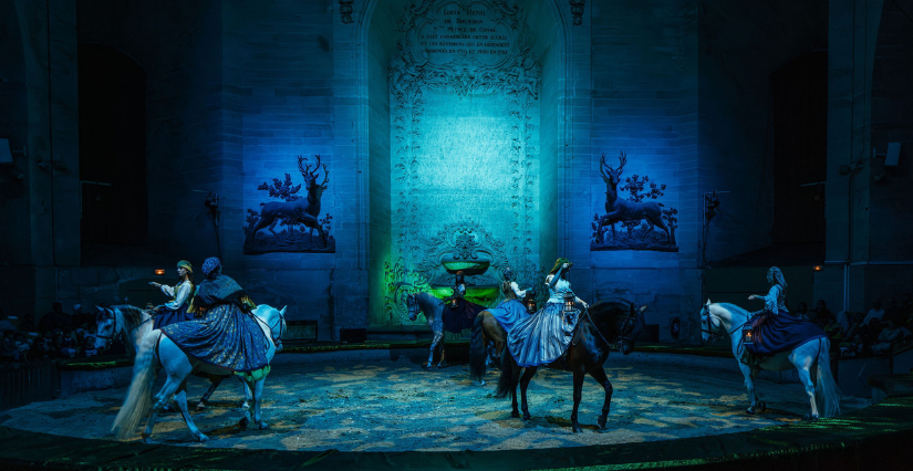 Spectacle de Noel aux écuries du chateau de Chantilly