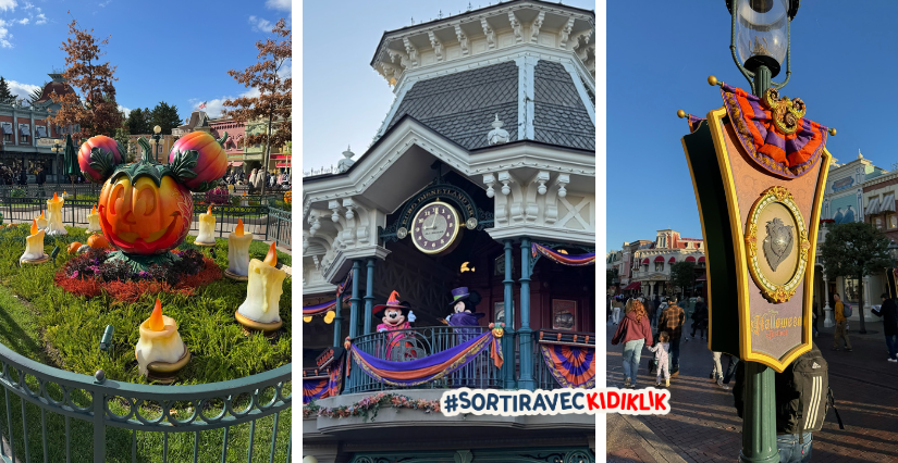 Décors Halloween à Disneyland Paris