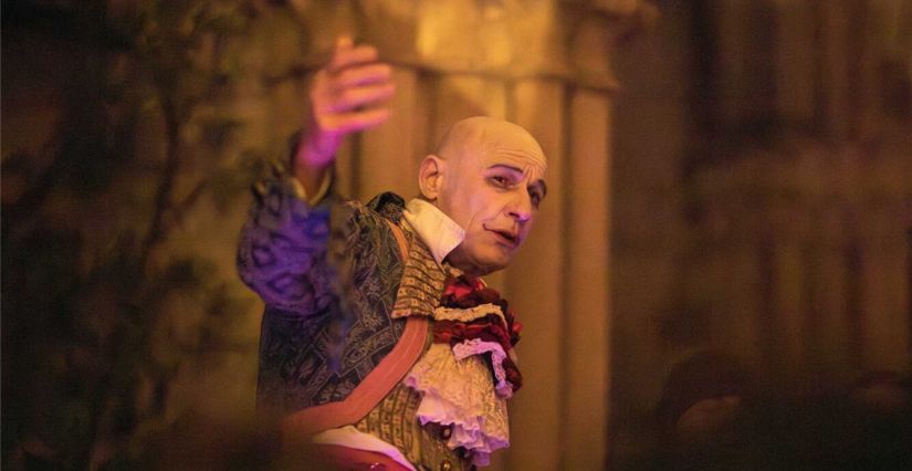 jeu du loup pour halloween à l'abbaye de Royaumont dans le Val-d'Oise