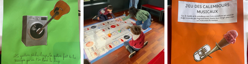 Enfants participants à un atelier ludique à la Maison-Musée Raymond Devos 78