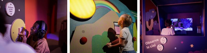 Exposition Petit pas sur la Lune au Musée de l'Air et de l'Espace