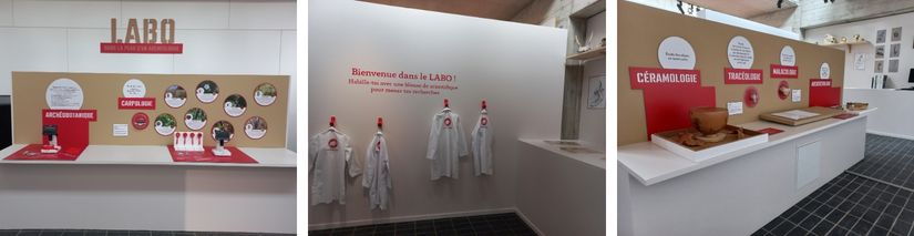 Le p'tit labo pour les enfants au musée de Préhistoire d'île-de-France