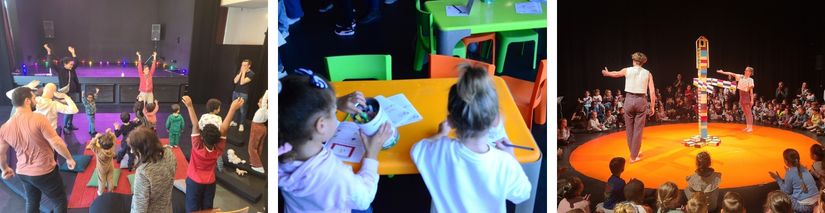 Photos de L'Orange Bleue* à Eaubonne : spectacles, cinéma et ateliers en famille