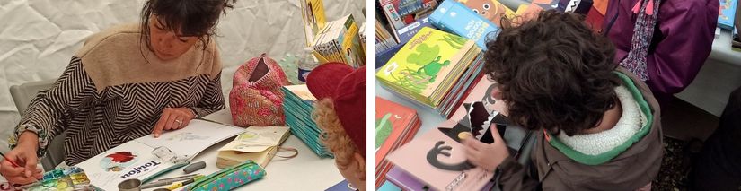 Rencontres auteurs et enfants à Monte-Cristo pour le salon du livre jeunesse