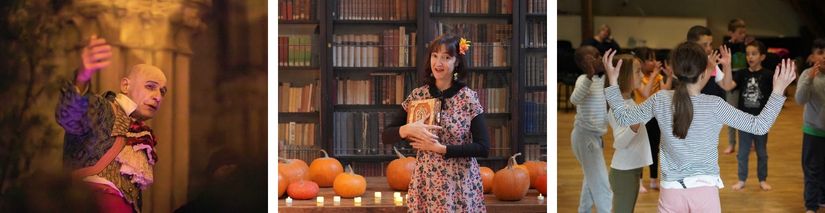 Activités des vacances d'automne à l'abbaye de Royaumont