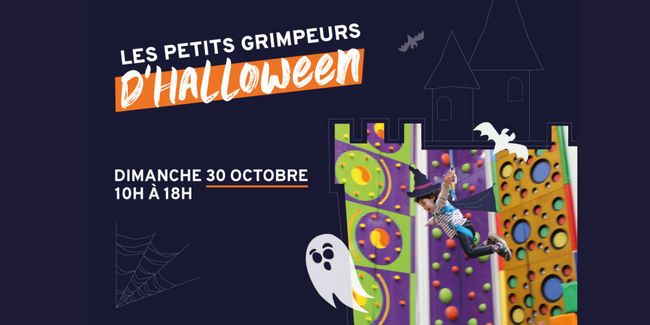 Halloween pour les enfants chez Climb Up Aubervilliers Seine-Saint-Denis