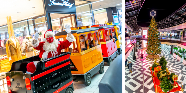 la magie de Noël s’installe à One Nation Paris Outlet, aux Clayes-Sous-Bois dans les Yvelines