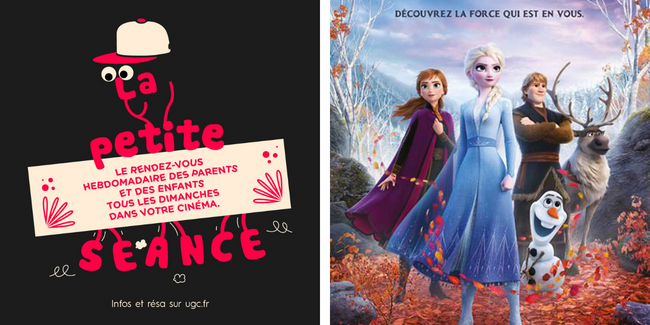 La Reine des Neiges 2, sortie ciné en famille à l'UGC Ciné Cité La Défense (92)