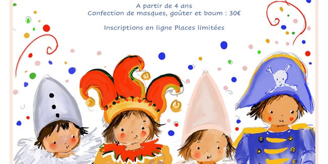 carnaval pour les enfants à la petite académie de versailles yvelines ile-de-france