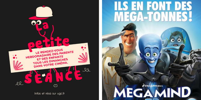 MEGAMIND, sortie ciné en famille à l'UGC Ciné Cité La Défense (92)