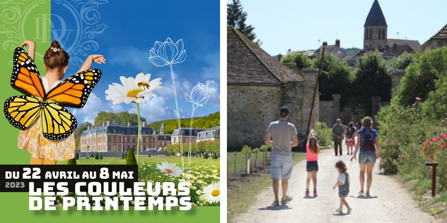 Vacances de printemps pour les enfants au Domaine de Dampierre-en-Yvelines Les couleurs du printemps : animations des vacances au Domaine de Dampierre-en-Yvelines