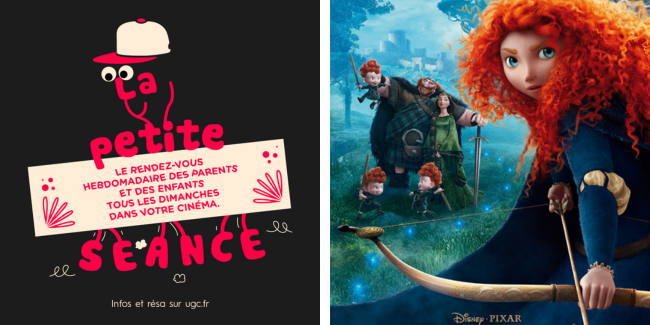 Ciné à petit prix en famille à l'UGC de La Défense ! REBELLE : un classique en famille à l'UGC Ciné Cité La Défense