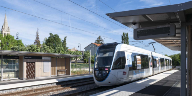 Parcours commenté dans le Tram T13 à Saint-Germain-en-Laye 