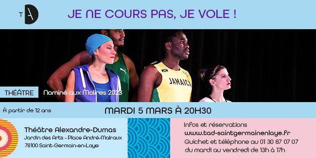 Je ne cours pas, je vole ! Du théâtre avec les ados à Saint-Germain-en-Laye (78) Je ne cours pas, je vole ! Du théâtre avec les ados à Saint-Germain-en-Laye (78)