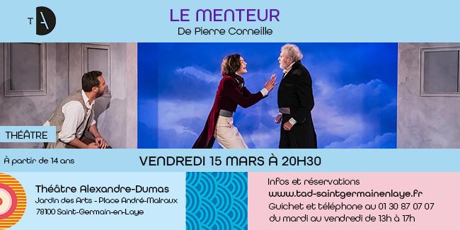 Le Menteur, théâtre avec les ados à Saint-Germain-en-Laye (78) Le Menteur, théâtre avec les ados à Saint-Germain-en-Laye (78)