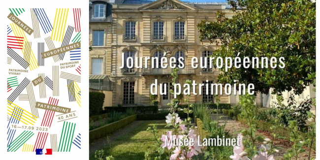 Journées européennes du patrimoine : visite gratuite en famille au musée Lambinet à Versailles (78) Journées européennes du patrimoine : visite gratuite en famille au musée Lambinet à Versailles (78)
