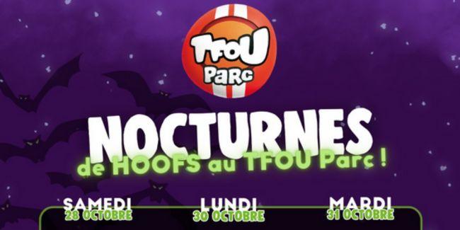 TFOU Parc : nocturnes pour Halloween à Evry (91)