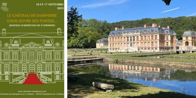 Journées européennes du patrimoine au Domaine de Dampierre en Yvelines (78) Journées européennes du patrimoine au Domaine de Dampierre en Yvelines (78)