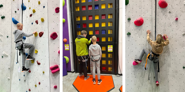 Découvrez l'escalade en famille dans le Val-d'Oise week-end portes ouvertes à Climb Up Cergy