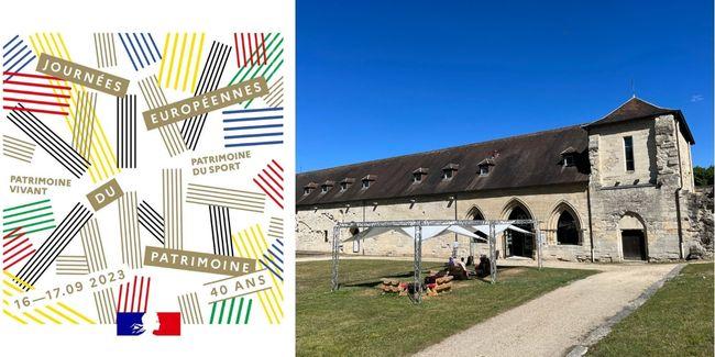 Journées européennes du patrimoine à l'Abbaye de Maubuisson (95) Journées européennes du patrimoine à l'Abbaye de Maubuisson (95)