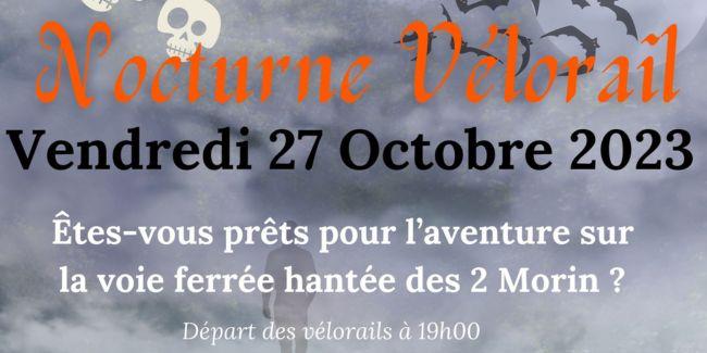 [Annulé] Nocturne Halloween à Ferra Botanica, le Vélorail de La Ferté-Gaucher (77)