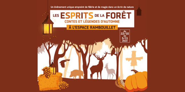 Les Esprits de la Forêt, contes et légendes d'automne à l'Espace Rambouillet (78)